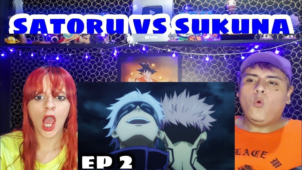 (SATORU GOJO VS SUKUNA) JUJUTSU KAISEN ll EPISODE 2 ll REACTION