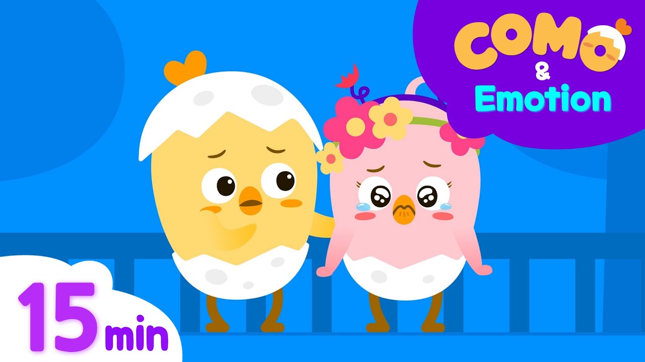 Como and Emotion | Feelings and Emotions | Sad + More Episode 15min | Learn Emotion