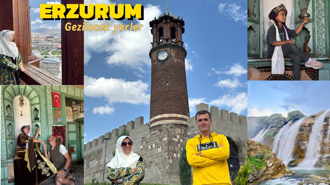 ''ERZURUMDA GEZİLECEK YERLER'' KARAVANLA DOĞU KARADENİZ TURU. #vlog