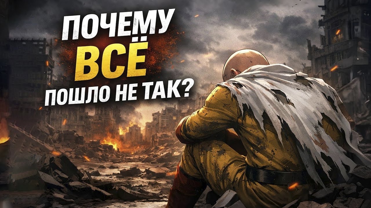 Трагедия One Punch Man: как шедевр превратили в слайдшоу