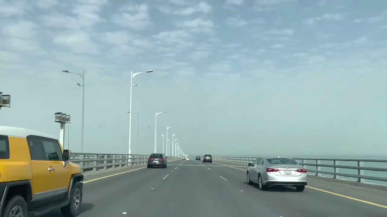 Road Trip to Shumayma - Bubiyan Island Kuwait #longdrive #kuwait #offroad