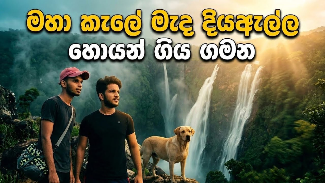 කැලයක් මැද සැඟවුනු දියඇල්ලක් සොයන් ගිය ගමන 🥵 | Hidden Waterfall in Jungle