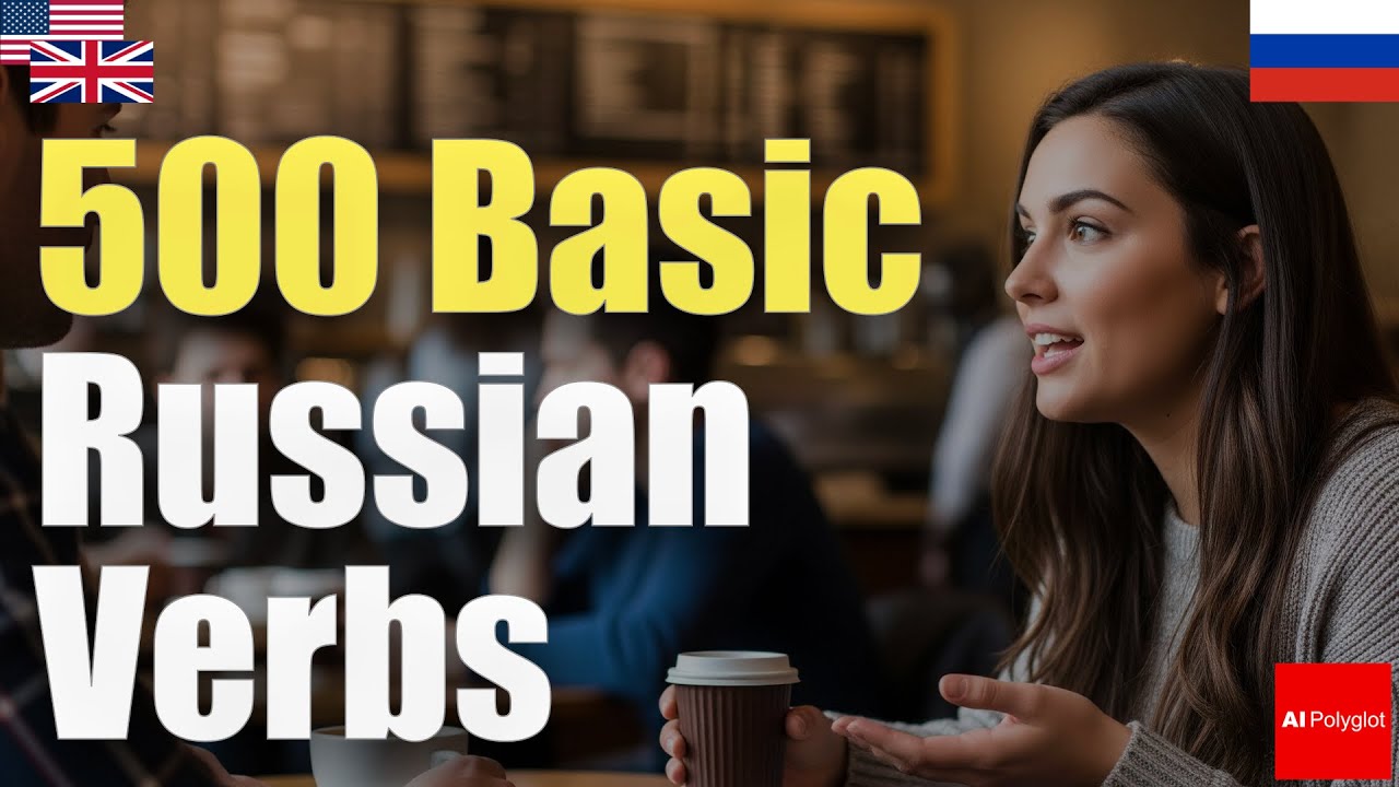 500 Basic Russian Verbs | Passive listening | Must-Know | with hiragana