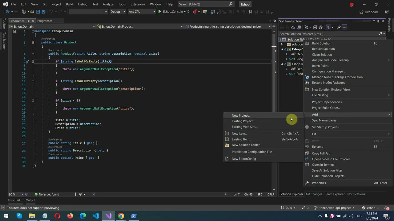 C# a React - 02. WebApi, Swagger, REST endpoints