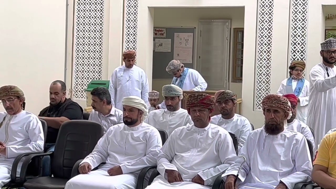 حفل تكريم طلاب مدرسة الشيخ خلفان بن جميل السيابي تحت رعاية الشيخ أحمد بن خلفان الغفيلي عضو وممثل