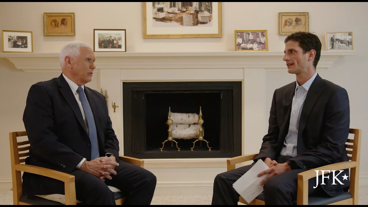 A conversation with 2025 Profile in Courage Honoree Vice President Mike Pence