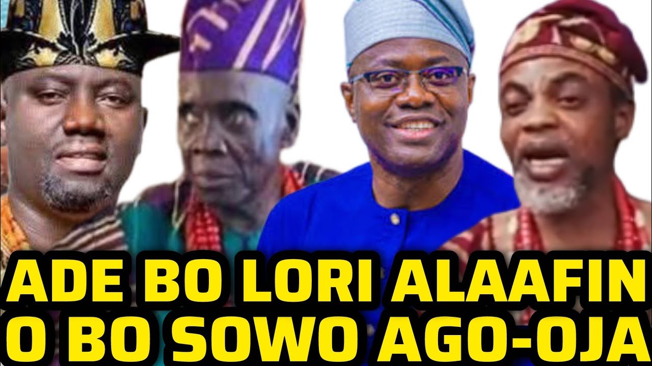 SEYI MAKINDE YO FI OBA MIN-IN JE MI ILU OYO. AGO-OJA YO GBO ADE; WON YO SI GBA ADE WON TI ALAAFIN YA