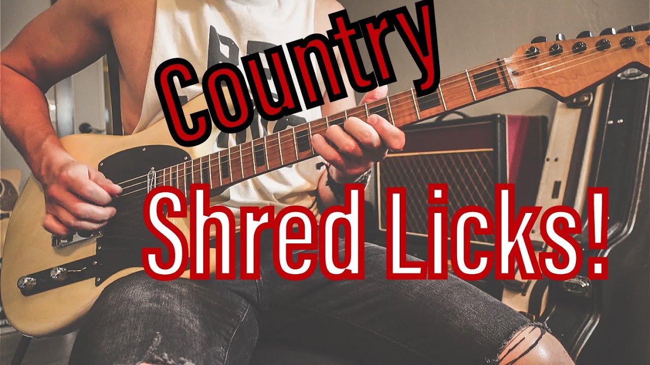 My FOUR Favorite Repetitive Country Guitar Licks