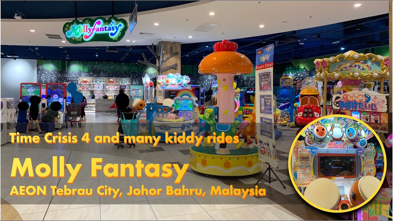 Molly Fantasy: Game arcade at AEON Tebrau, Johor Bahru, Malaysia マレーシアのイオンのゲーセン