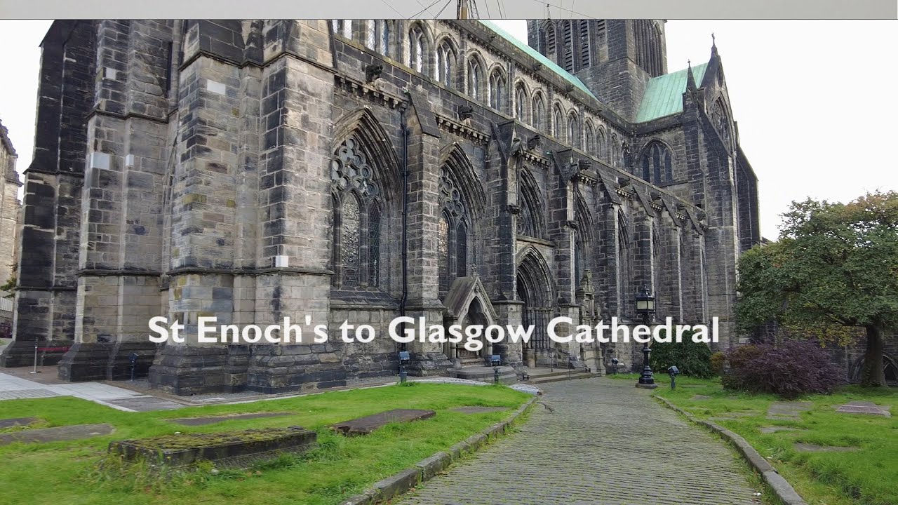 Glasgow City, St Enochs Shopping Centre to Glasgow Cathedral