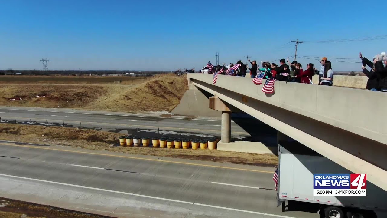 Convoy rolls through Oklahoma City to protest COVID-19 mandates