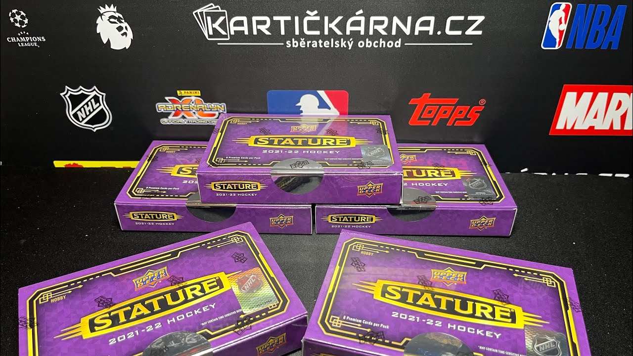 2021-22 Upper Deck Stature Hobby Box