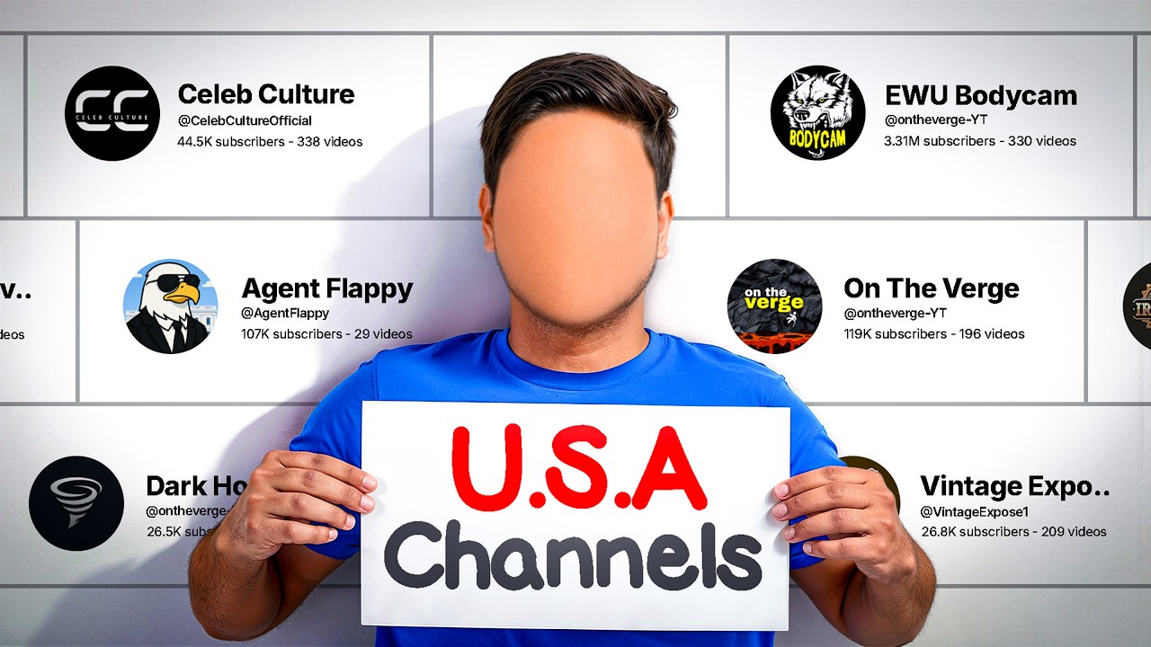 10 Faceless Channel Niches - Only Americans Watch 🤑