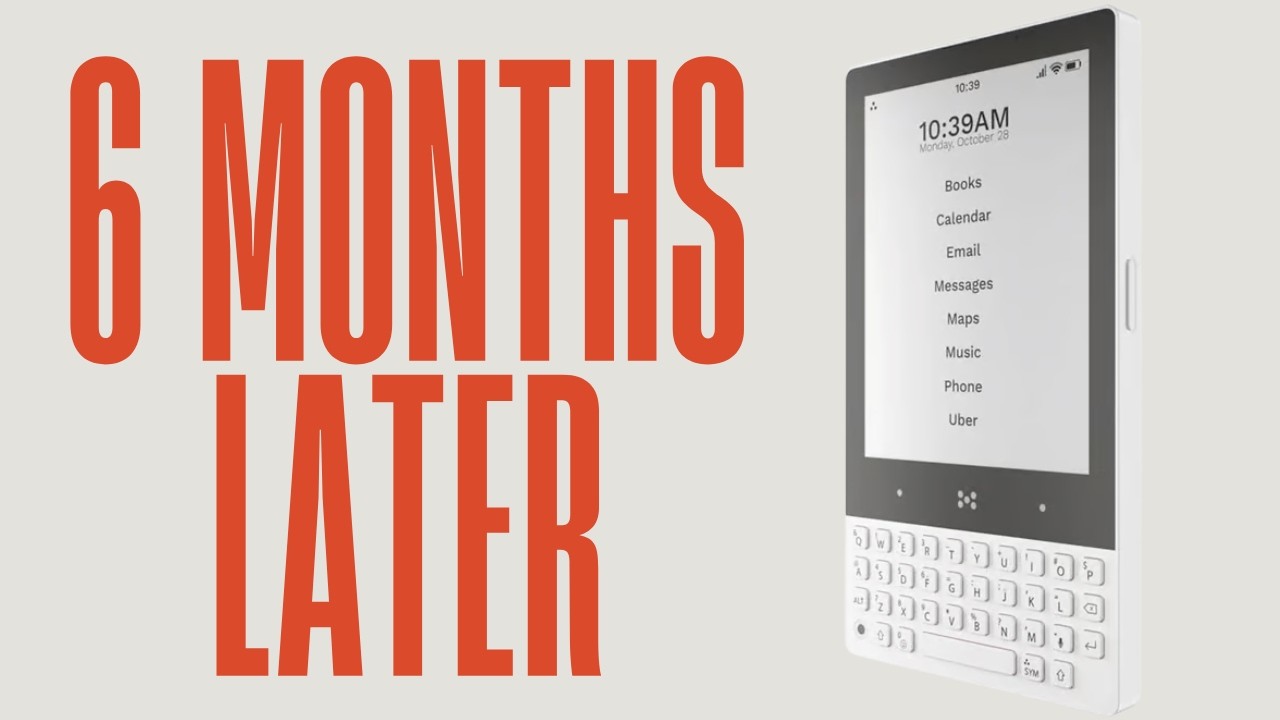 Minimal Phone 6 Months Later // A Great Boring Phone For Work