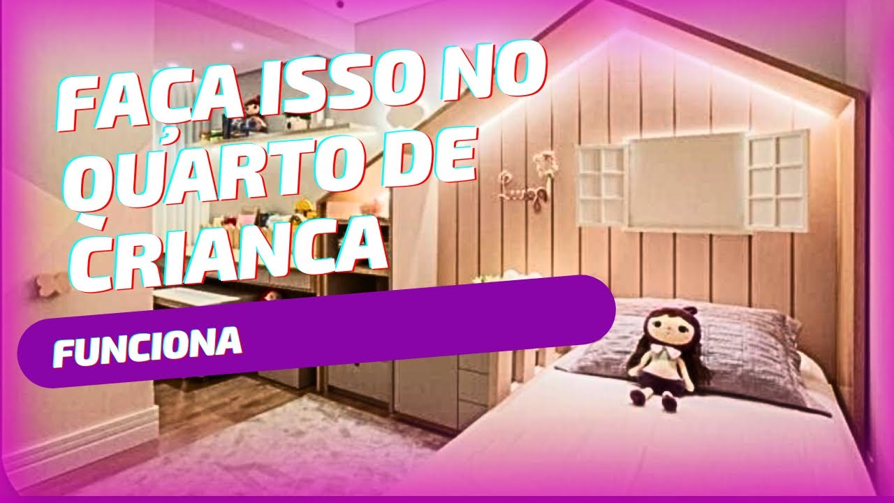 QUARTO INFANTIL DE MENINA | Os quartos mais incríveis | Quarto feminino decorado para crianças kids