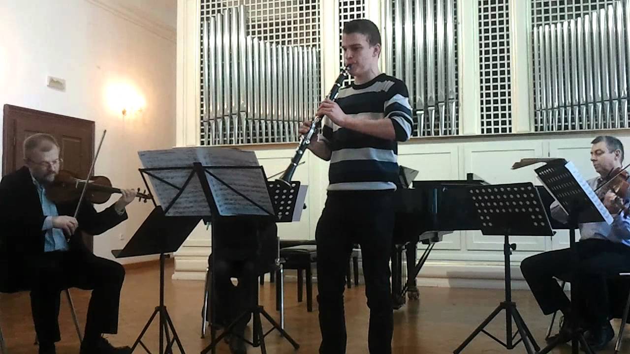 weber concertino clarinet, rehearsal