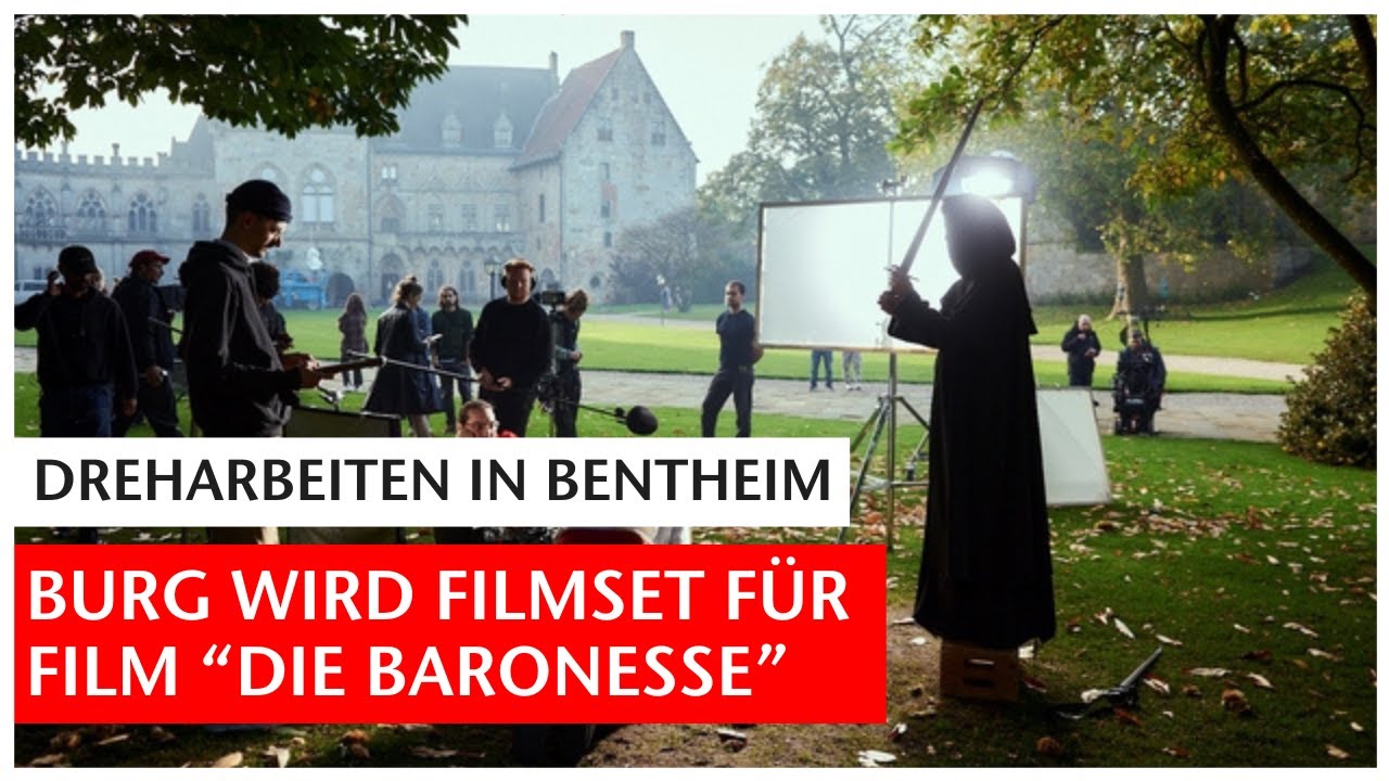 Dreharbeiten auf Burg Bentheim: Hier entsteht „Die Baronesse“ mit Luise Aschenbrenner | GN-Online