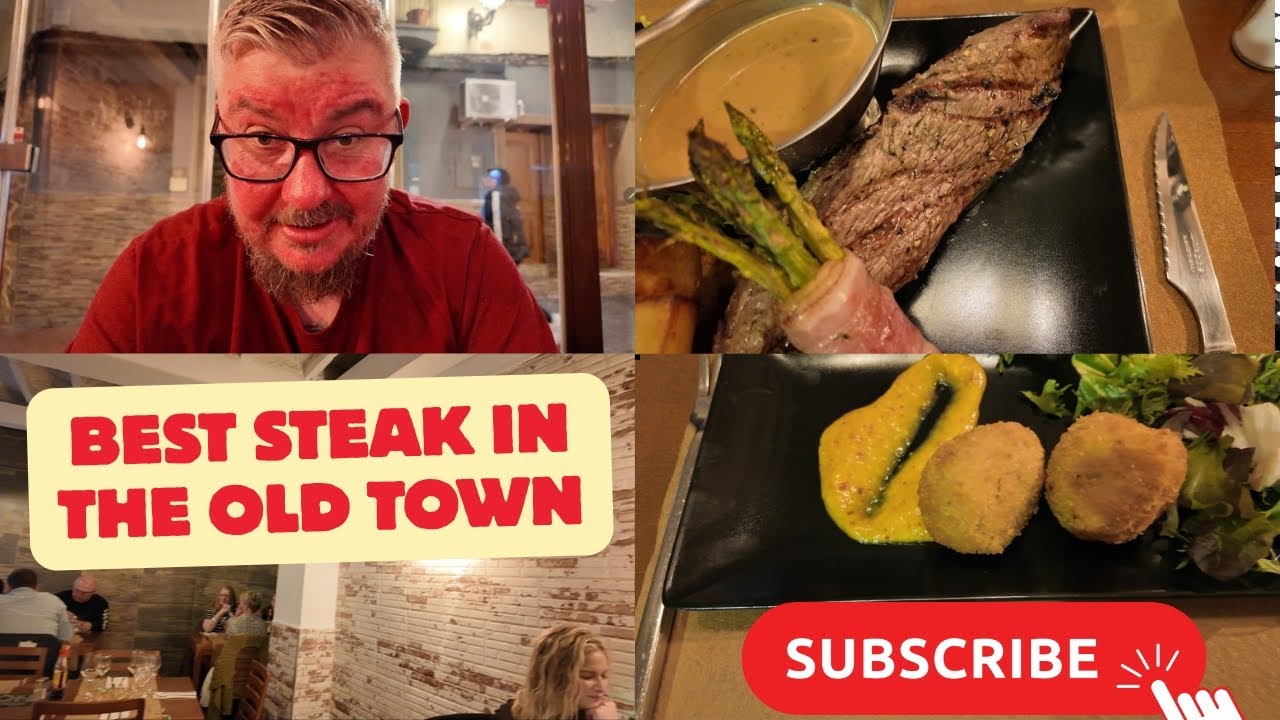 Paneils. Best steakhouse in the old town, Benidorm. 