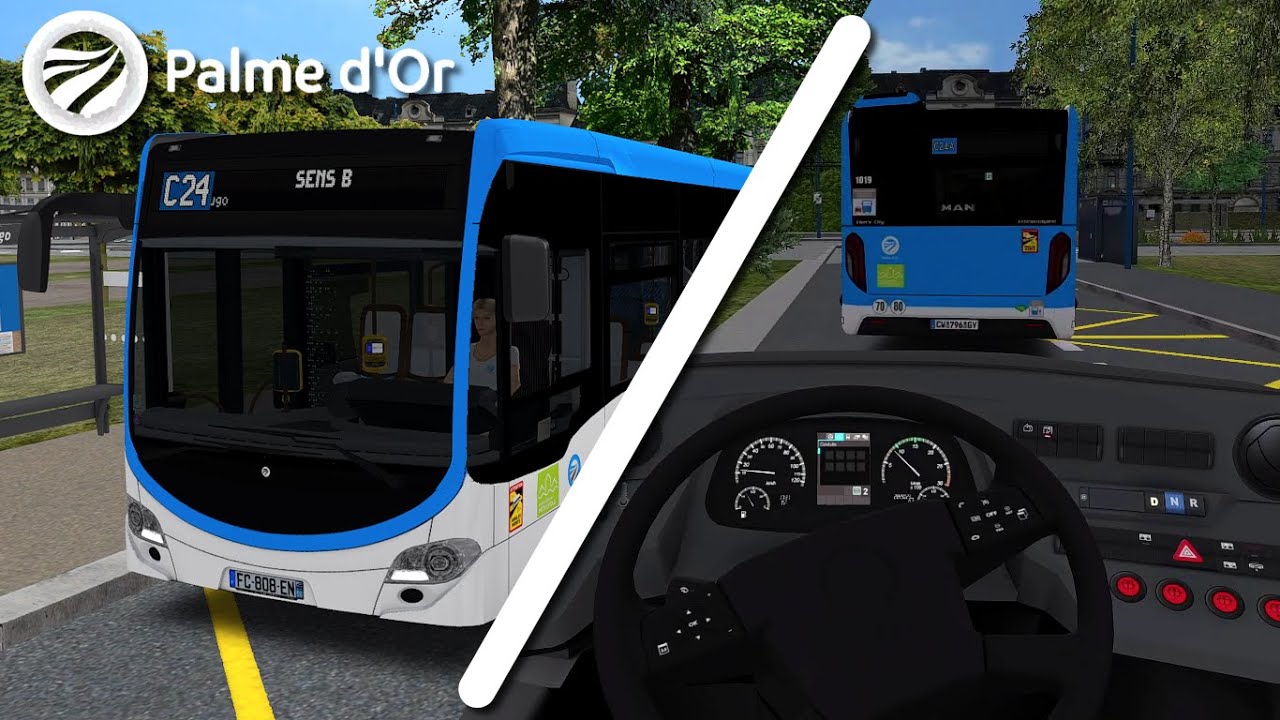 OMSI 2 Add-on Saint-Servan V3 - Mercedes-Benz Citaro GC2 BHNS - Ligne C24 Sens B