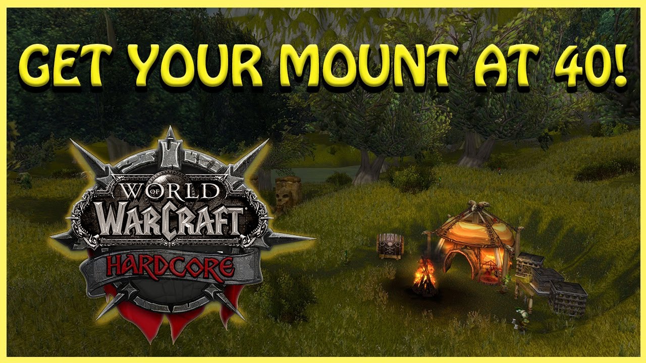 Easy Farm For Hardcore Mount At 40!