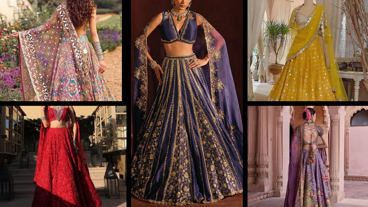 Trending Beautiful Lehenga Design stylish lehenga letest lehenga Design|| #outfitideas #fashion