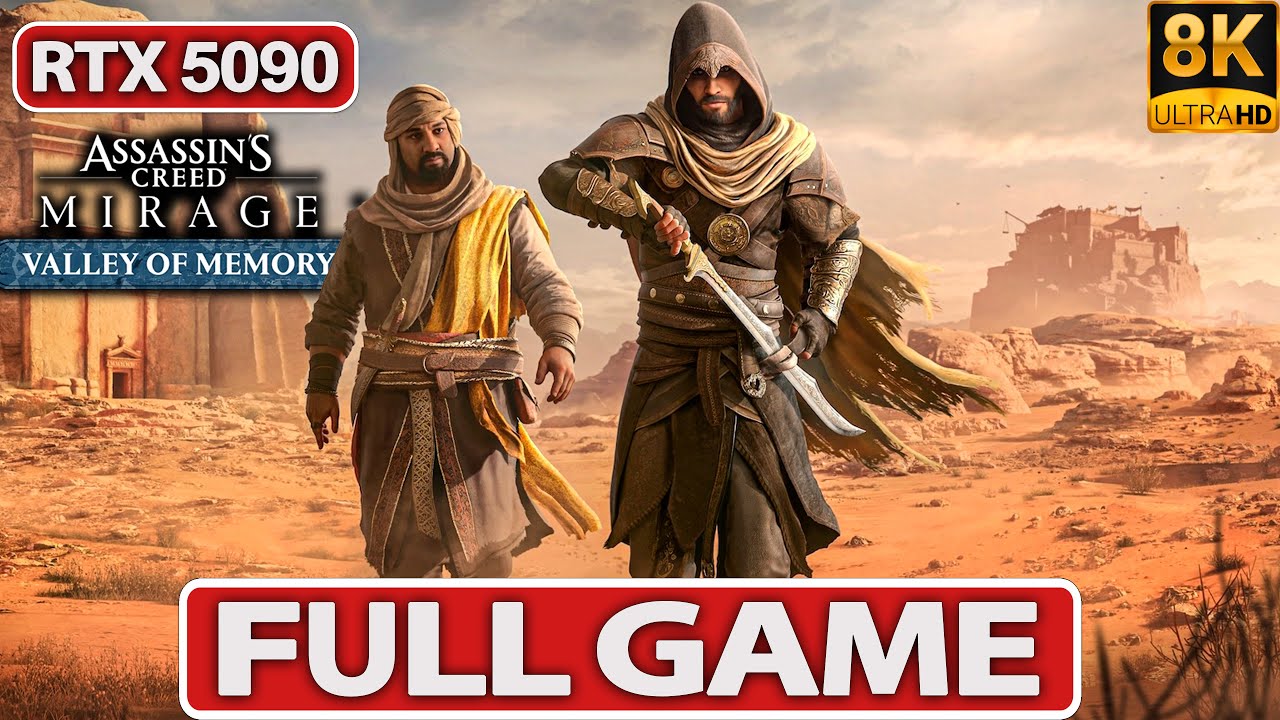 Assassin&rsquo;s Creed Mirage &ndash; Valley of Memory (8K 60FPS | RTX 5090 Ultra Graphics | No Commentary)