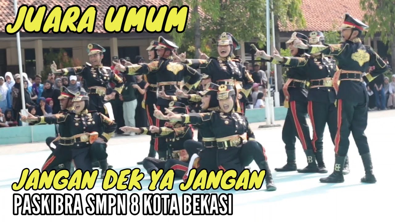 JUARA UMUM! PASKIBRA SMPN 8 KOTA BEKASI LKBB PEGASUS 2024
