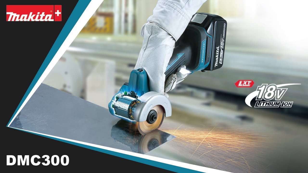 Makita DMC300 - Akku-Handtrennschleifer/Découpeuse à accu 18V
