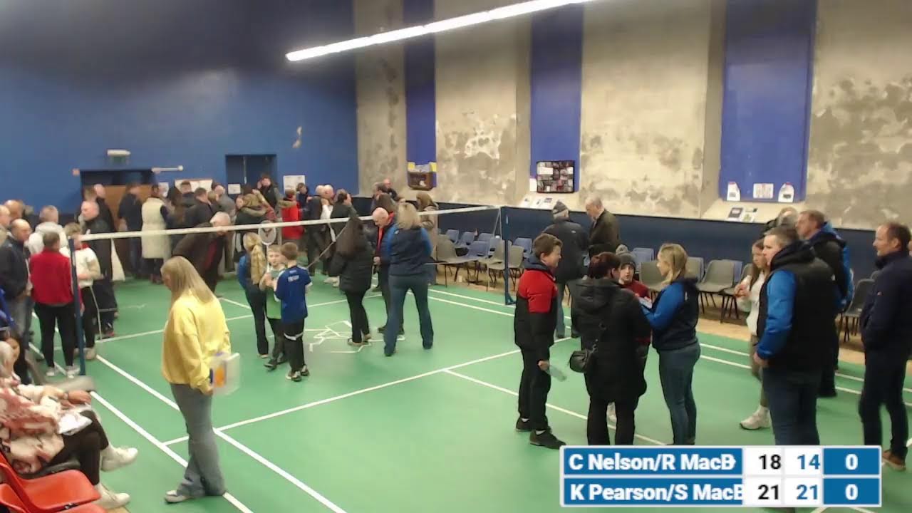 Raphoe BadmintonTournament Friday Finals