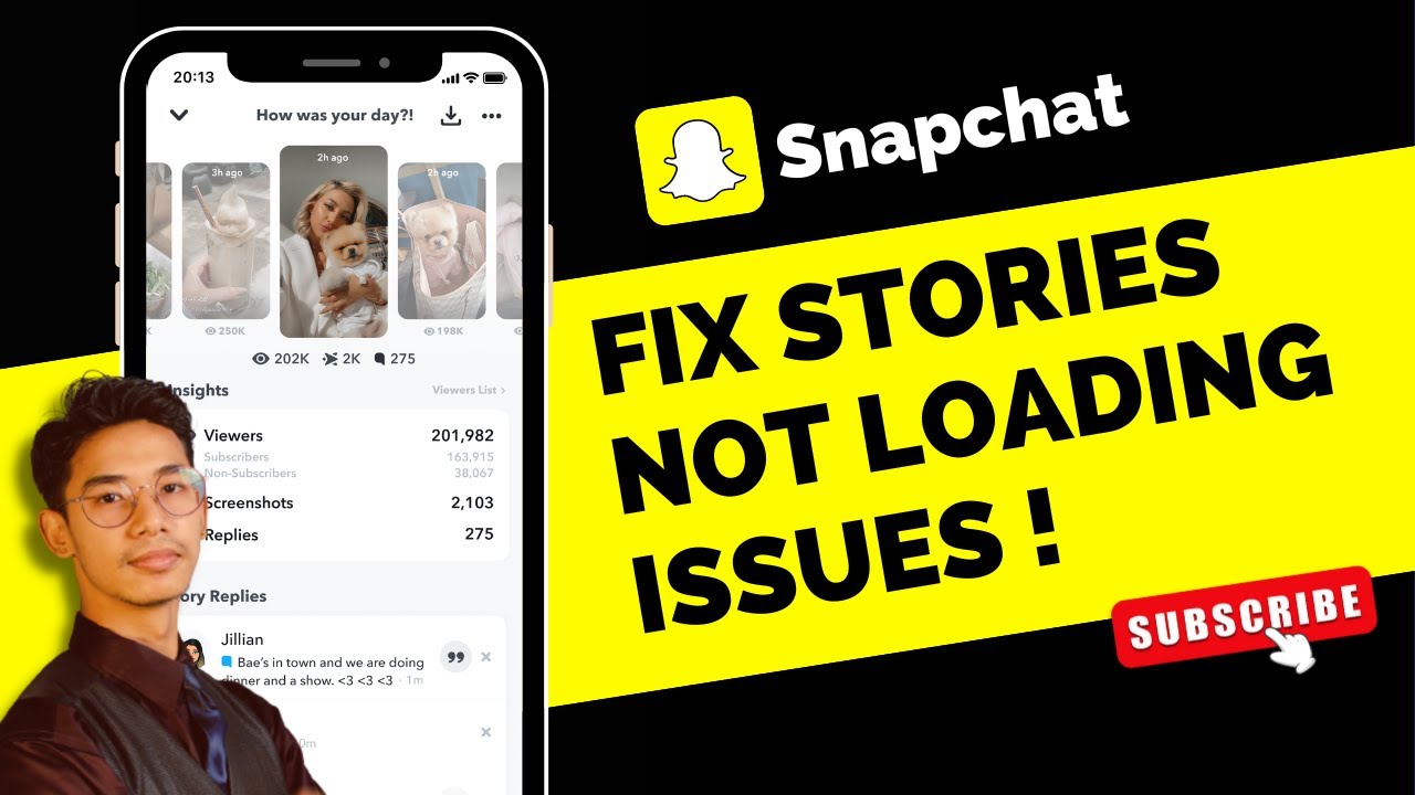Истории в Snapchat не загружаются или исчезают!