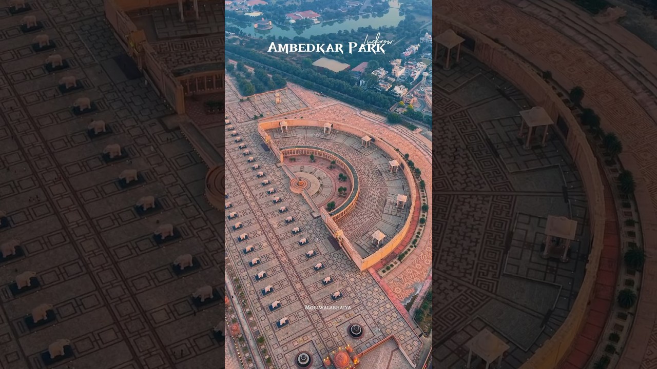 Ambedkar Park Lucknow #travel #lucknow #lucknowcity #ambedkarparklucknow #ambedkarpark