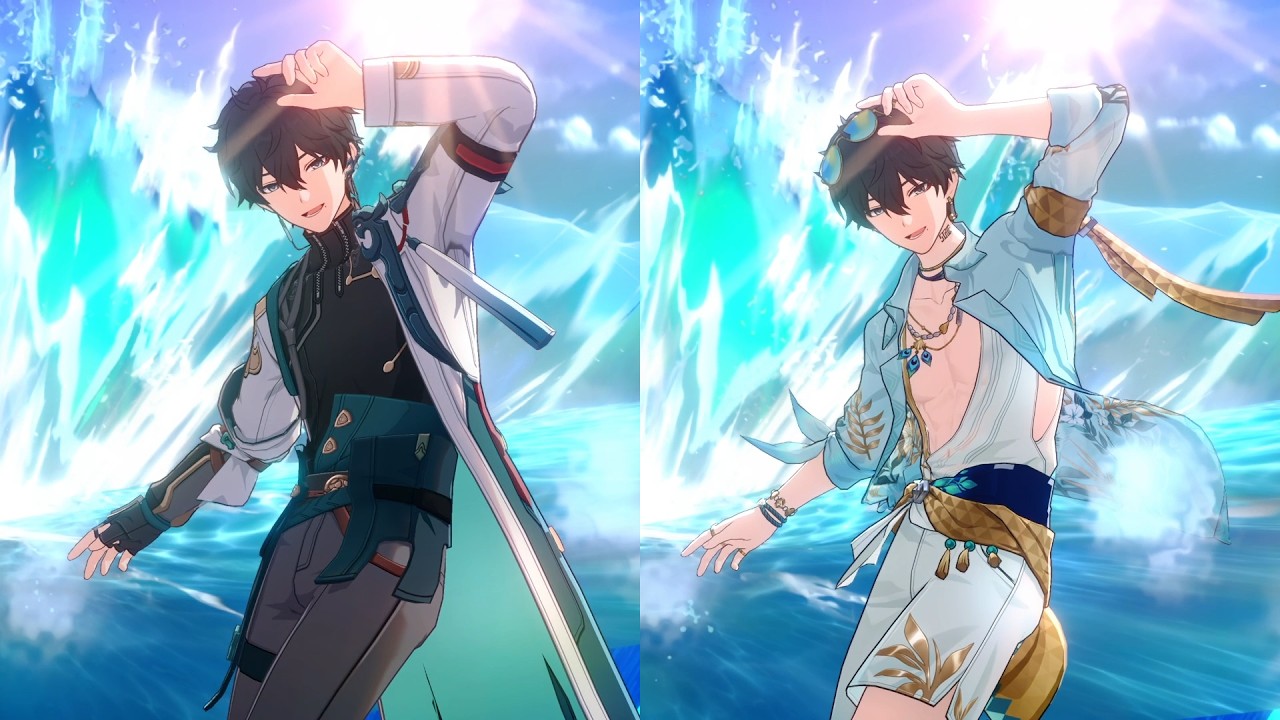 Dan Heng as Aventurine Waveflair | Honkai Star Rail Model Swap