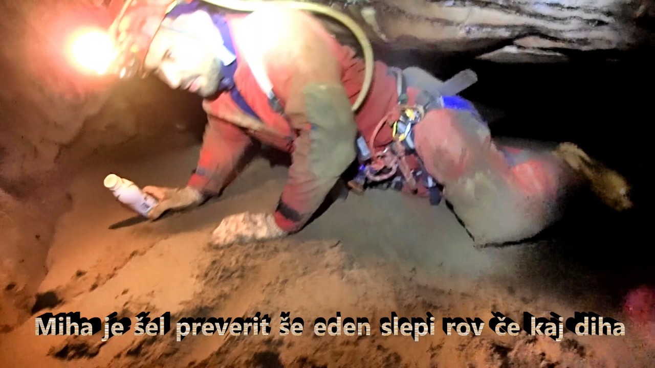 Škocjanske jame - raziskovanje sifonov