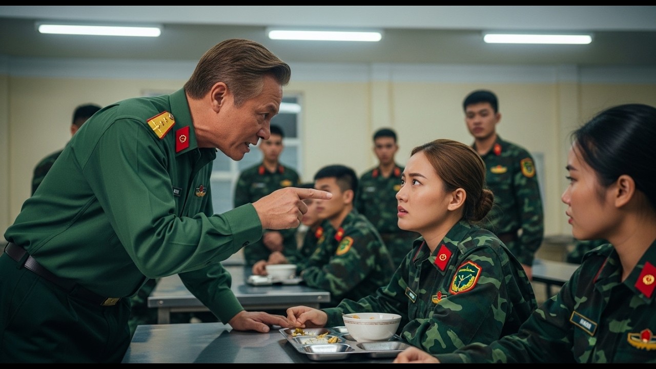 BỊ XÚC PHẠM Ở NHÀ ĂN CÁN BỘ… AI NGỜ LÀ SƯ ĐOÀN TRƯỞNG | CÚ LẬT KÈO NỔ DOANH TRẠI