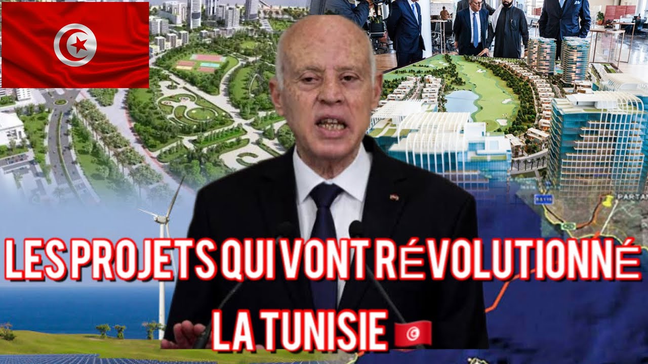 Les projets qui vont révolutionné la Tunisie 🇹🇳 