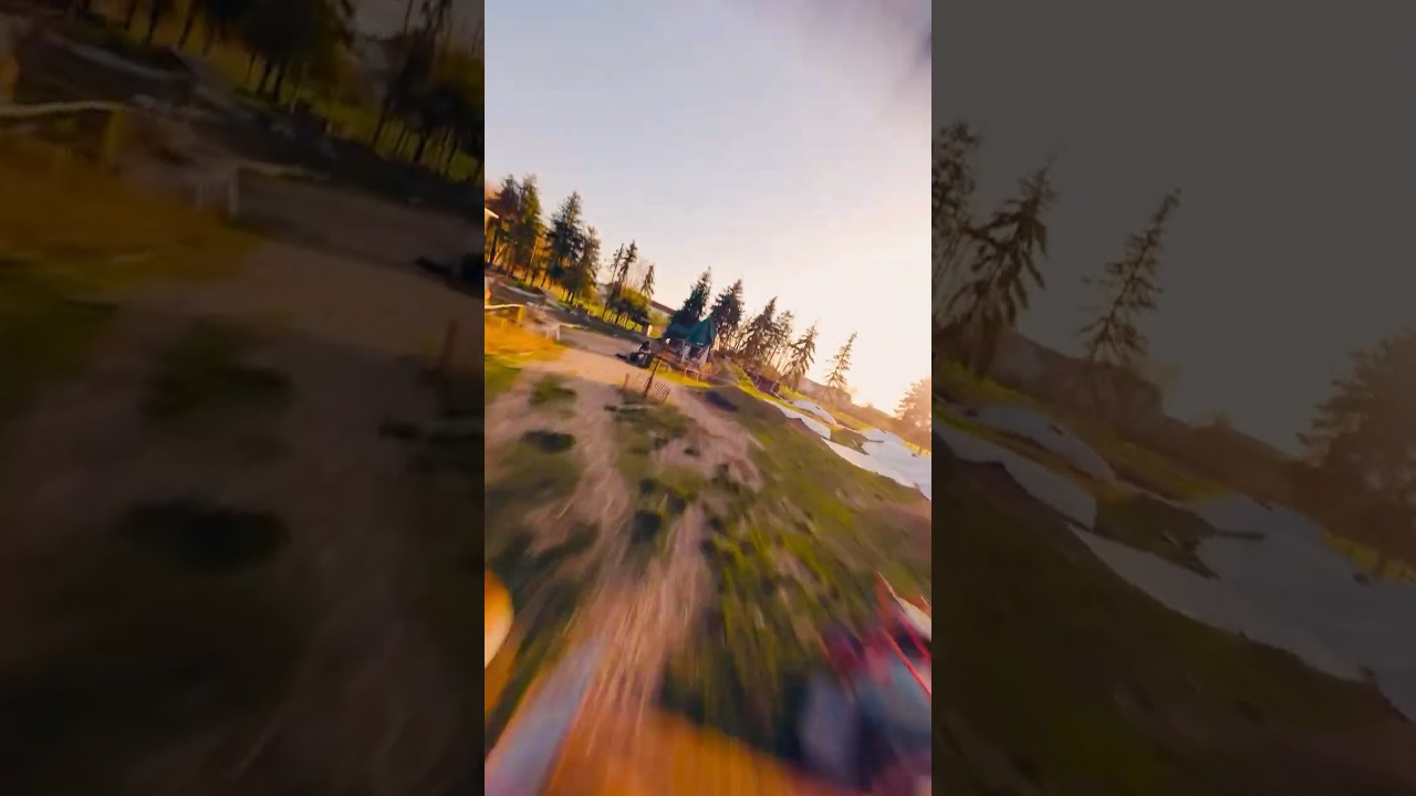 Trying the fast stuff&hellip;. #drones #sunset #fpv