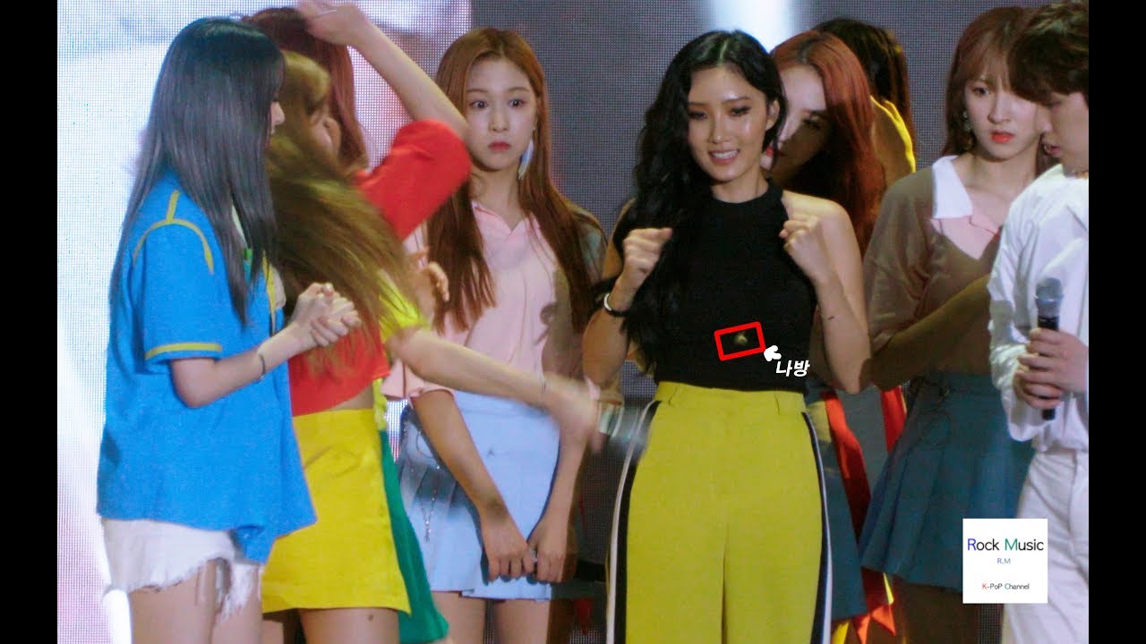 마마무 MAMAMOO[4K 직캠]엔딩 단체곡 ”터”부르던 중 나방습격에 놀란 용선 Dmz평화콘서트@170812 Rock Music