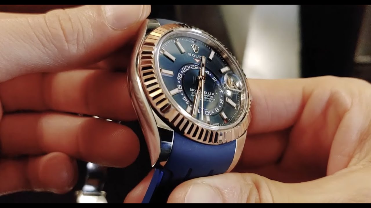 What Makes The Blue Rolex Sky Dweller So Unique?