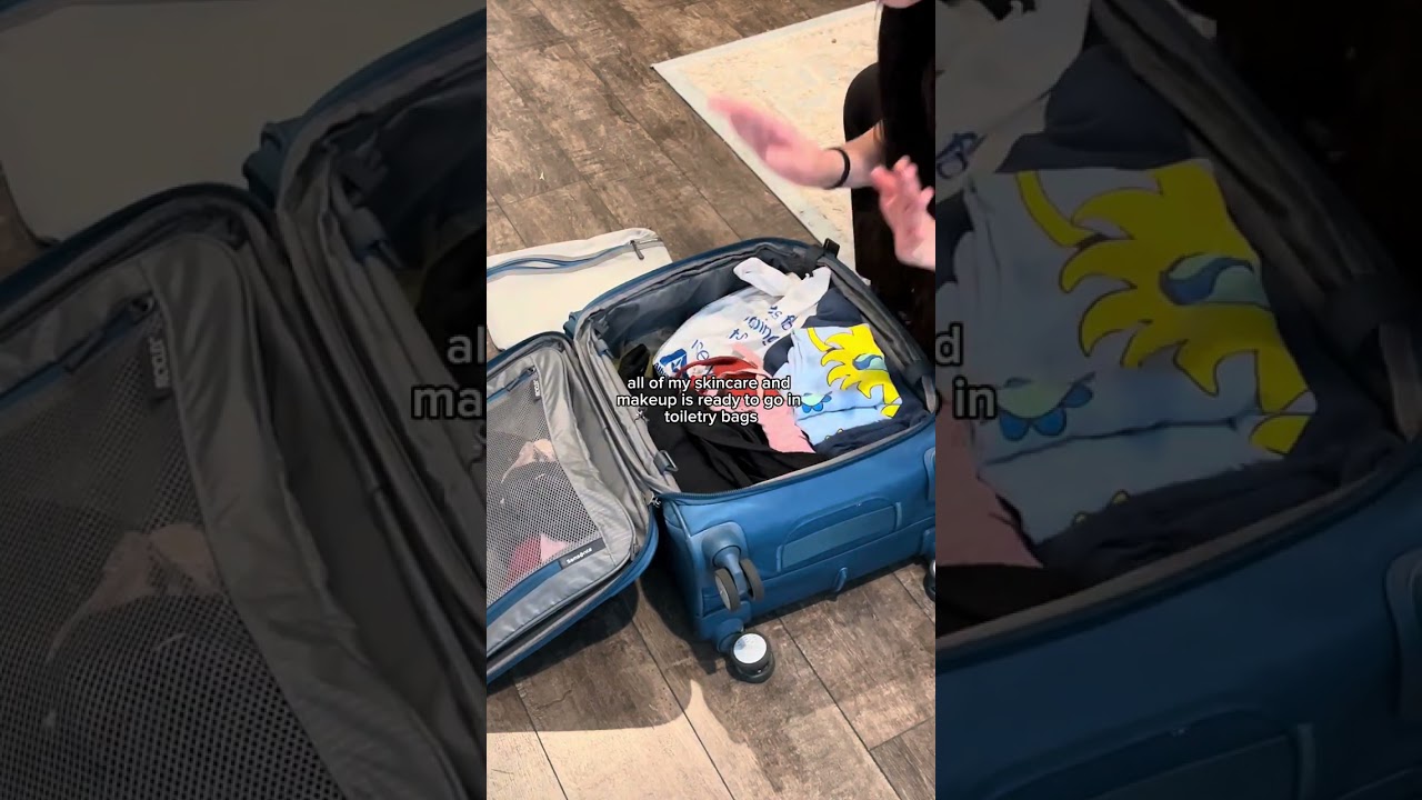 how to pack for a work trip in 5 minutes