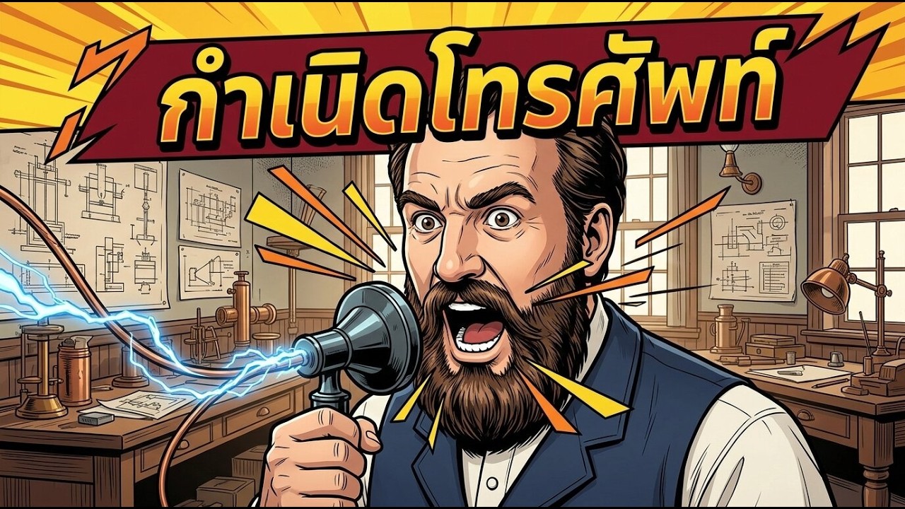 กว่าจะเป็นโทรศัพท์! เสียงแรกที่เปลี่ยนประวัติศาสตร์มนุษย์ไปตลอดกาล | ประวัติศาสตร์สิ่งของ