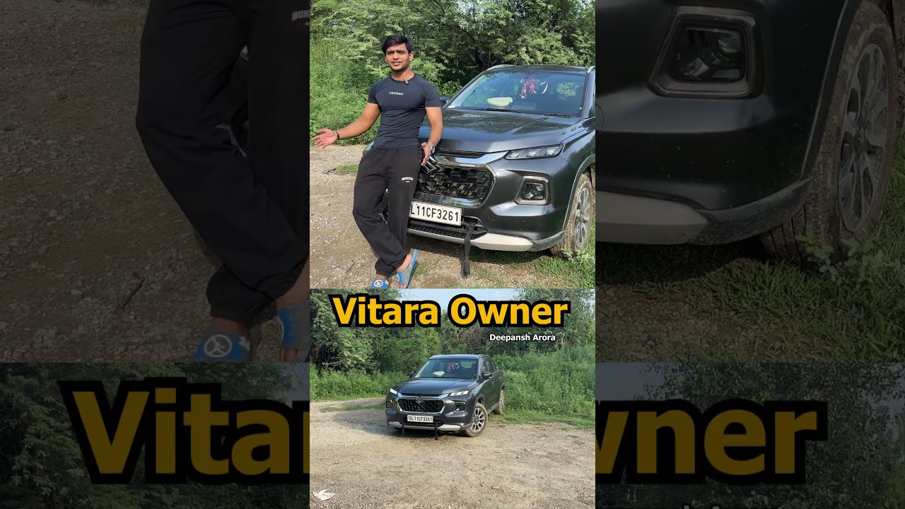 Maruti Grand Vitara Owners Real Review || #automobile #shorts #ytshorts #car #yt #trending #india