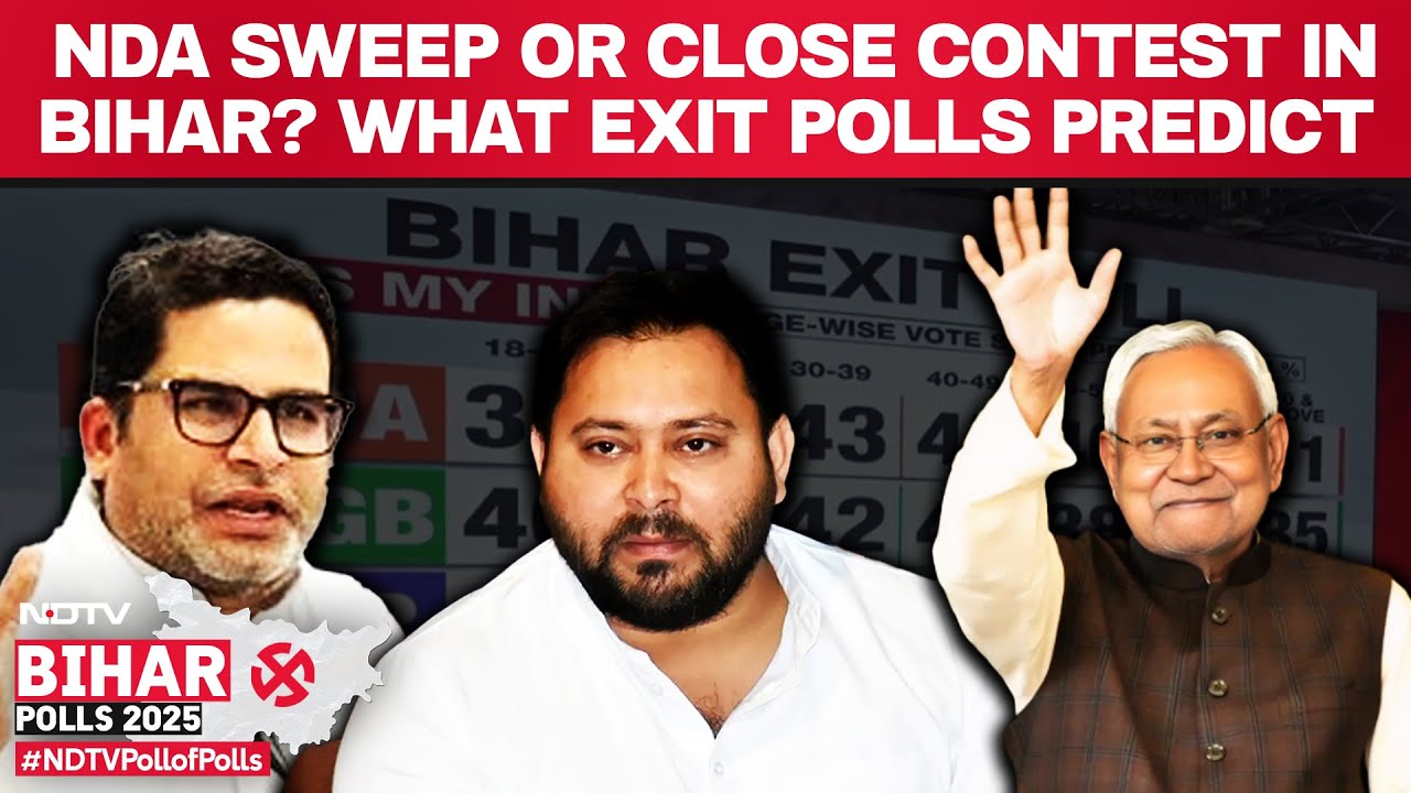 Bihar Exit Polls | NDA Sweep Or Close Contest In Bihar? What Exit Polls Predict