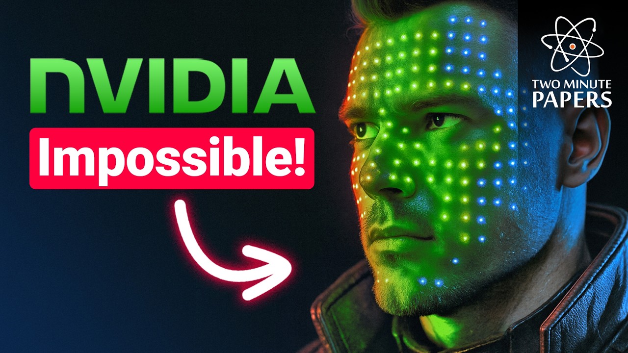 NVIDIA&rsquo;s New AI: Impossible Ray Tracing!