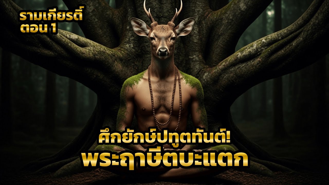 ยักษ์เล่ารามเกียรติ์ 1 | ลิขิตท้าวทศรถ  ฤาษีกไลโกฏบะแตก