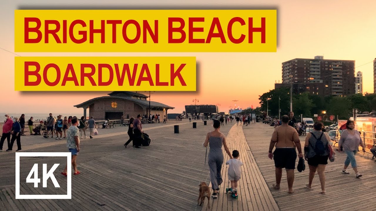 NYC Walking | Brighton Beach Boardwalk