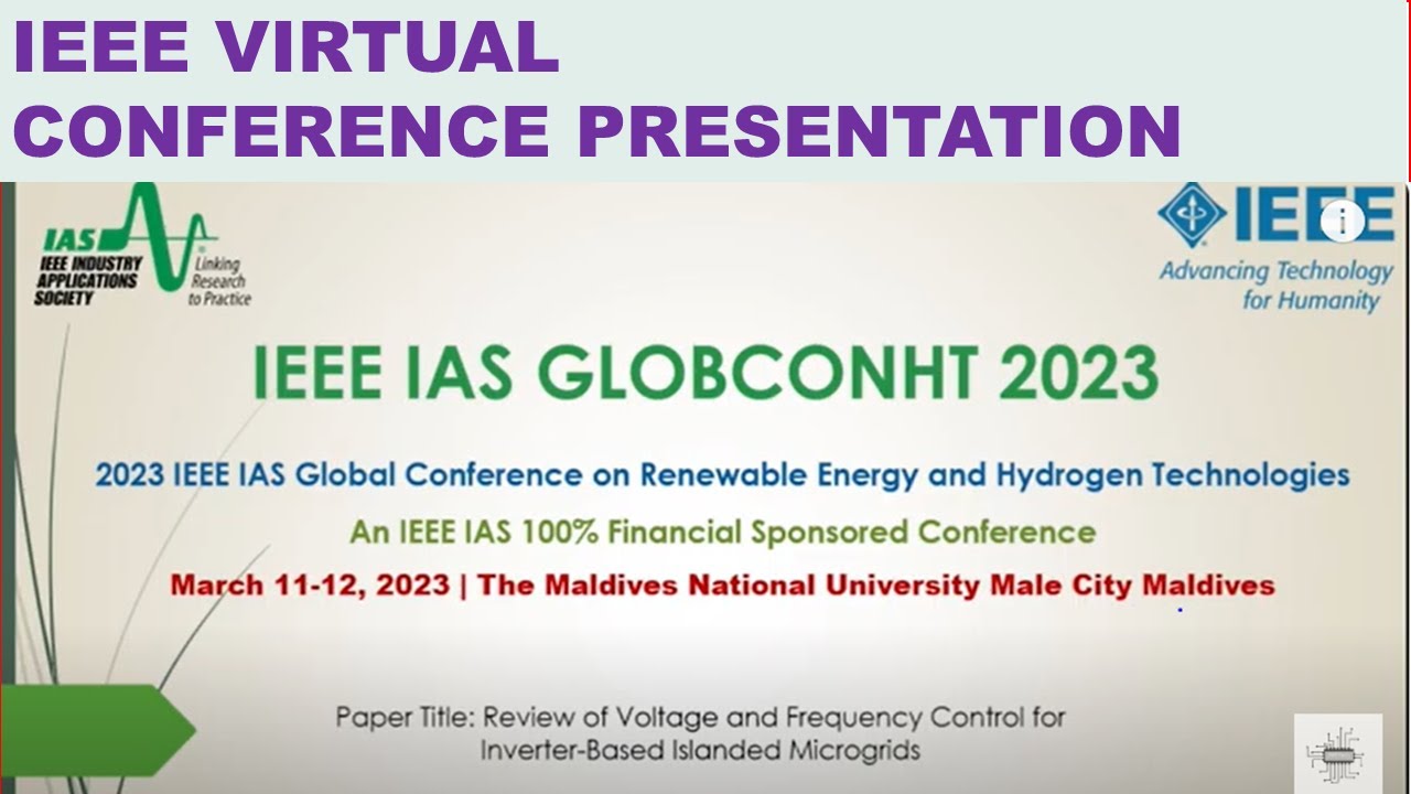 International conference paper presentation | Online Paper presentation