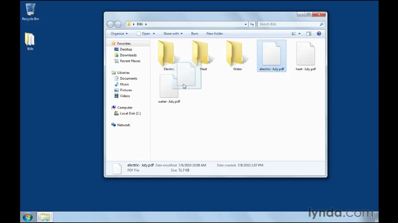 Учебное пособие по Windows &mdash; объяснение компьютерных файлов, папок и каталогов