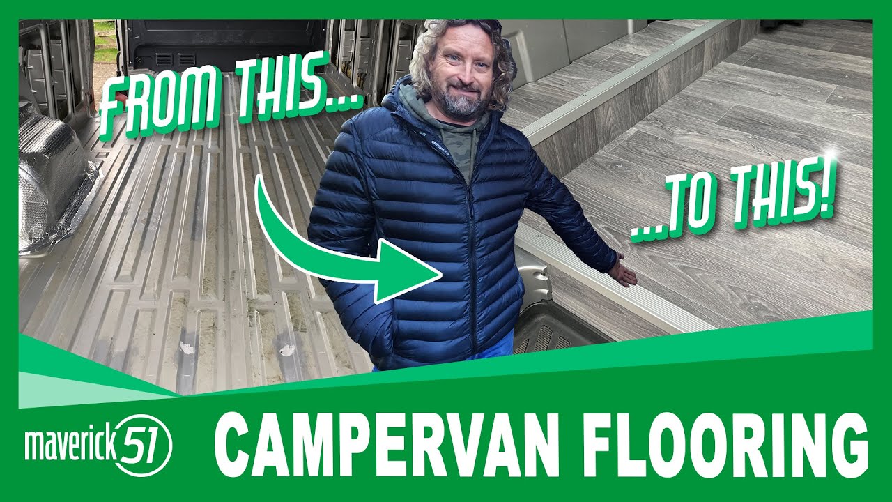 How I Fitted & Insulated My New Flooring On My Van | VW Crafter Camper Conversion