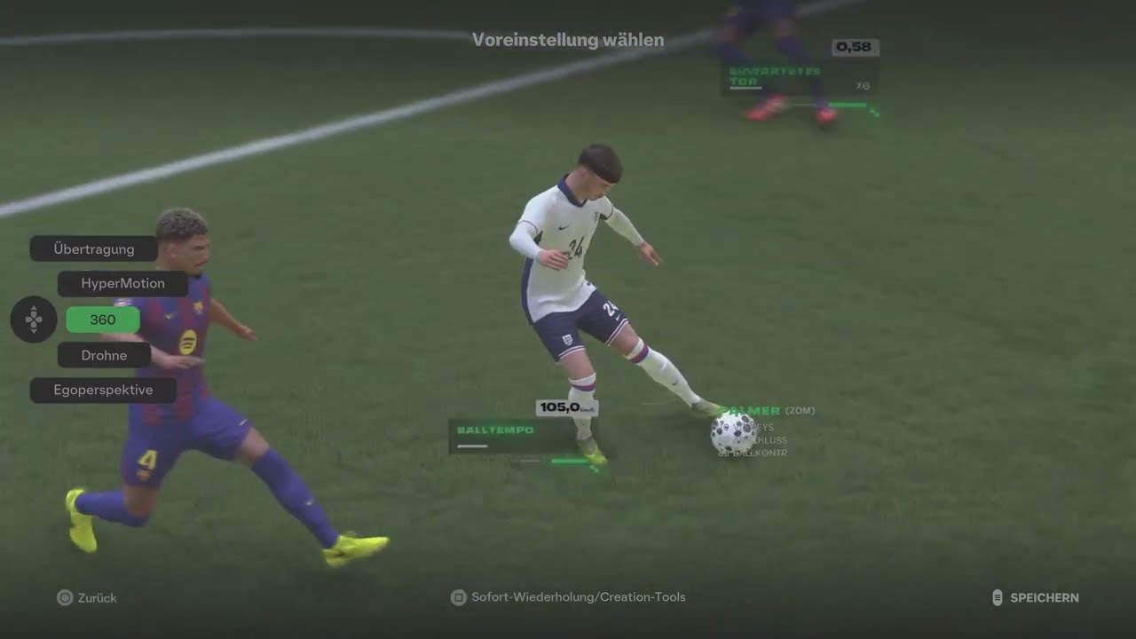 FC 26 | FC Barcelona vs England 4K
