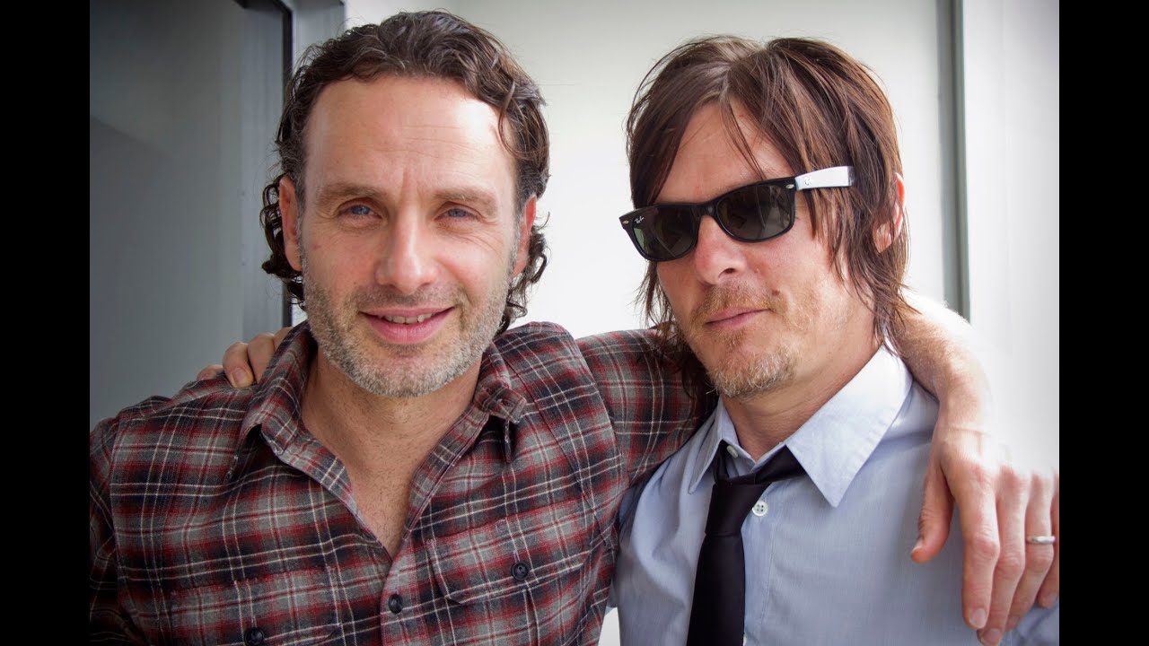 Andrew Lincoln & Norman Reedus talk about 'The Walking Dead' (Part 2)